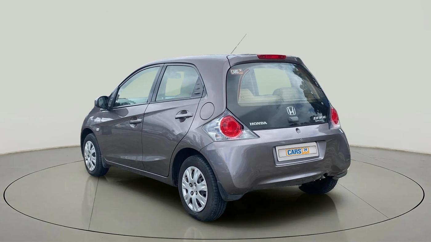 2014 Honda Brio S MT, Petrol, Manual, 39,969 km, Left Back Diagonal