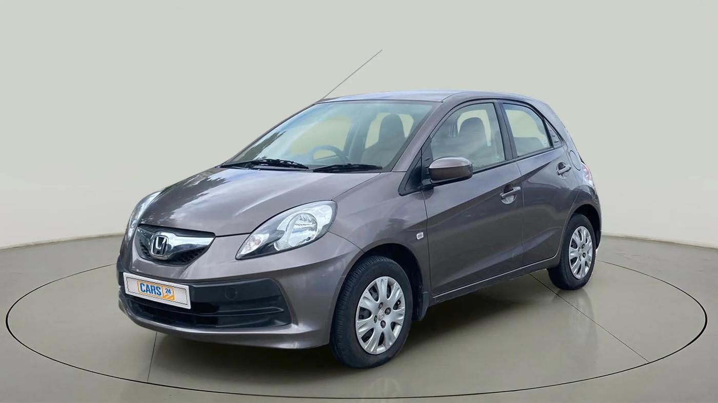 2014 Honda Brio S MT, Petrol, Manual, 39,969 km, Left Front Diagonal