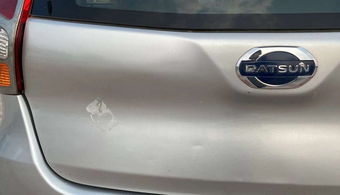 2017 Datsun Redi Go S, Petrol, Manual, 33,264 km, Dicky (Boot door) - Slightly dented