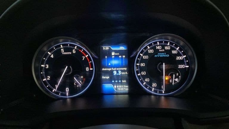2019 Maruti Ertiga ZXI SHVS, Petrol, Manual, 70,355 km, Odometer Image