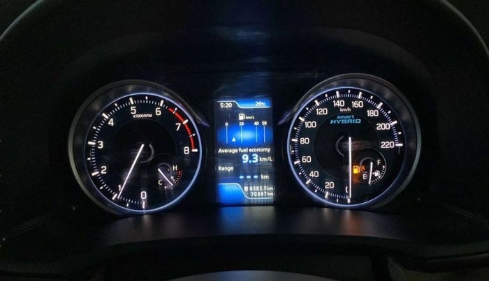 2019 Maruti Ertiga ZXI SHVS, Petrol, Manual, 70,355 km, Odometer Image