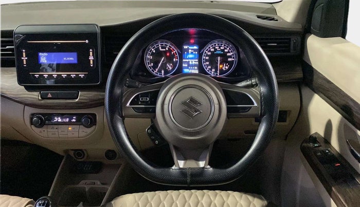 2019 Maruti Ertiga ZXI SHVS, Petrol, Manual, 70,355 km, Steering Wheel Close Up
