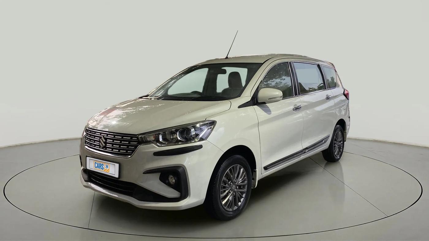 2019 Maruti Ertiga ZXI SHVS, Petrol, Manual, 70,355 km, Left Front Diagonal