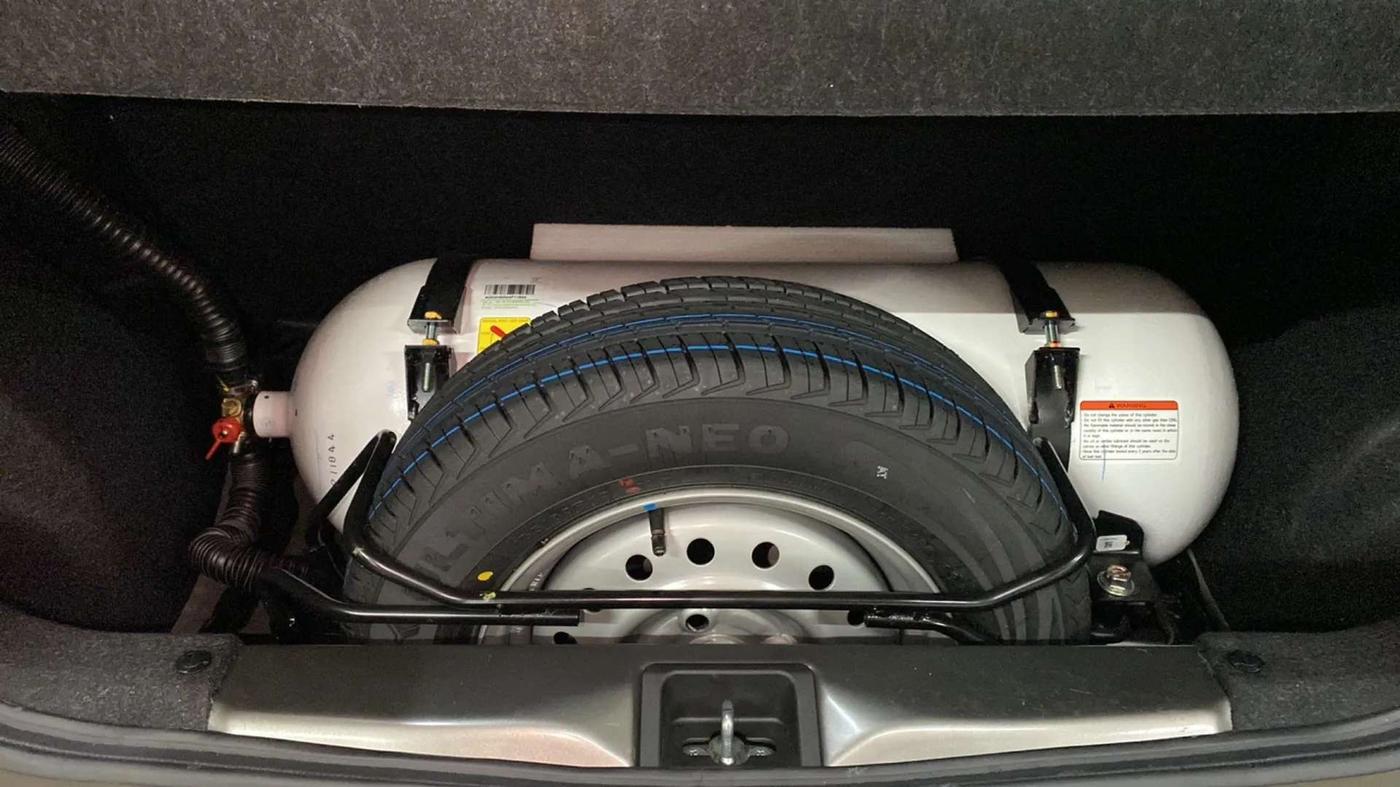 2024 Maruti New Wagon-R LXI CNG 1.0, CNG, Manual, 3,840 km, Boot Inside