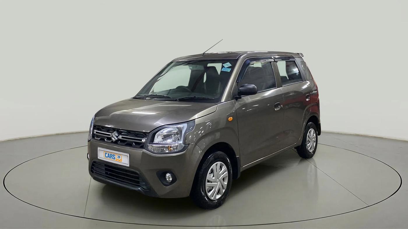 2024 Maruti New Wagon-R LXI CNG 1.0, CNG, Manual, 3,840 km, Left Front Diagonal