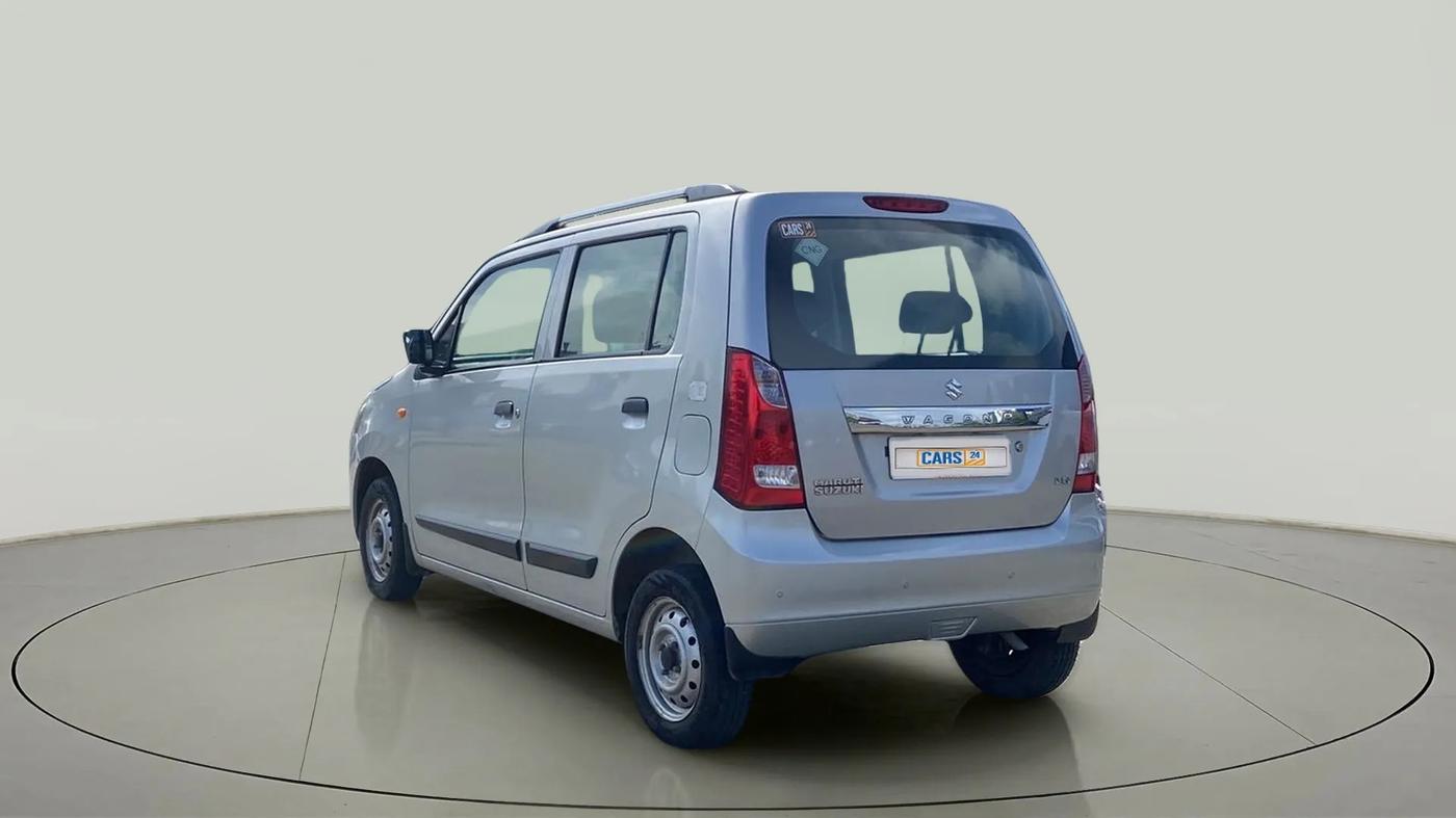 2014 Maruti Wagon R 1.0 LXI CNG, CNG, Manual, 76,978 km, Left Back Diagonal