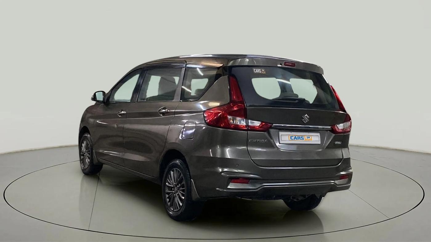 2019 Maruti Ertiga ZXI+ SHVS, Petrol, Manual, 51,799 km, Left Back Diagonal