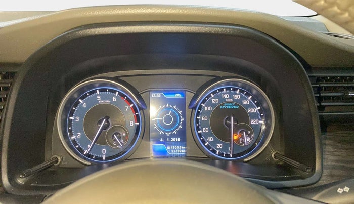 2019 Maruti Ertiga ZXI+ SHVS, Petrol, Manual, 51,799 km, Odometer Image