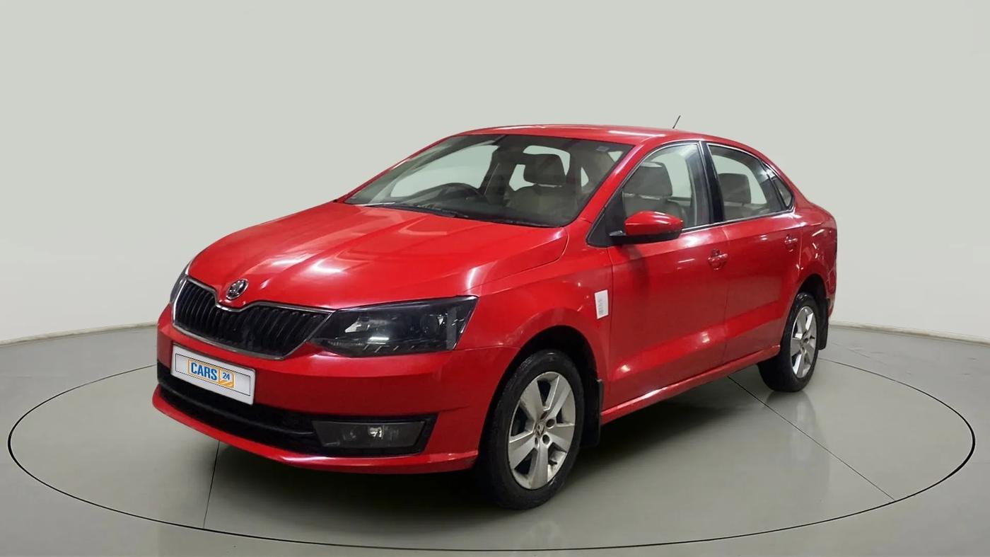 2016 Skoda Rapid STYLE 1.6 MPI, Petrol, Manual, 72,688 km, Left Front Diagonal