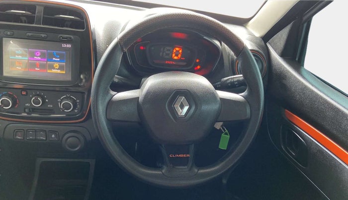 2018 Renault Kwid CLIMBER 1.0, Petrol, Manual, 29,860 km, Steering Wheel Close Up