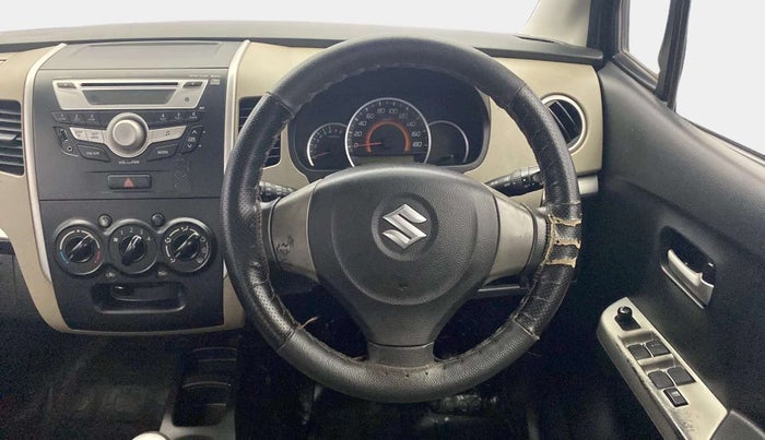 2016 Maruti Wagon R 1.0 VXI, Petrol, Manual, 75,355 km, Steering Wheel Close Up