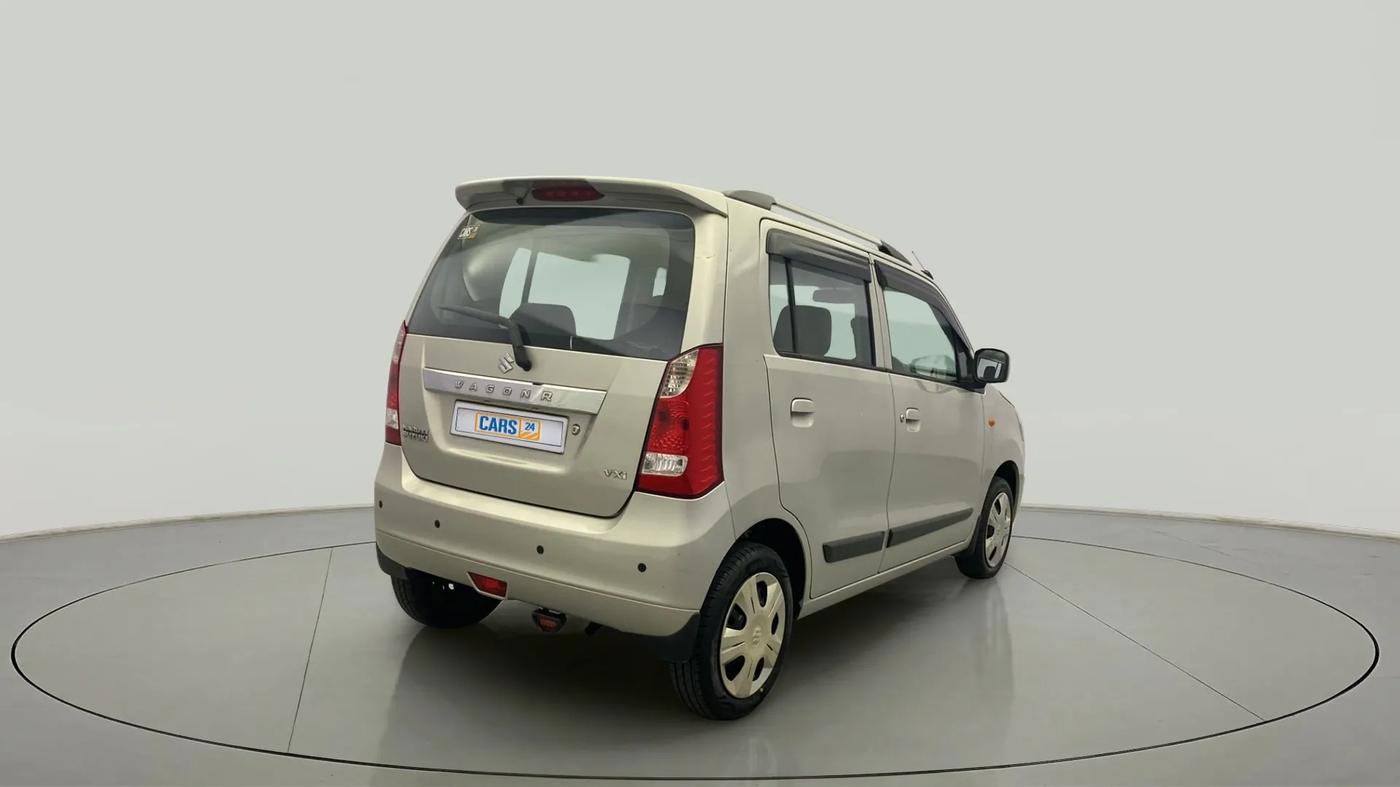 2016 Maruti Wagon R 1.0 VXI, Petrol, Manual, 75,355 km, Right Back Diagonal