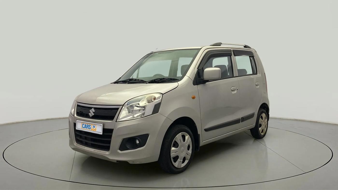 2016 Maruti Wagon R 1.0 VXI, Petrol, Manual, 75,355 km, Left Front Diagonal
