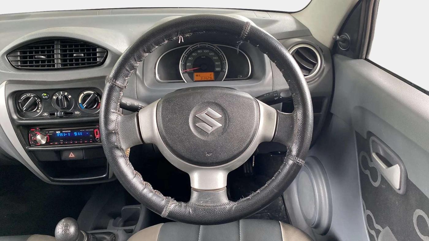 2014 Maruti Alto 800 LXI, Petrol, Manual, 31,420 km, Steering Wheel Close Up