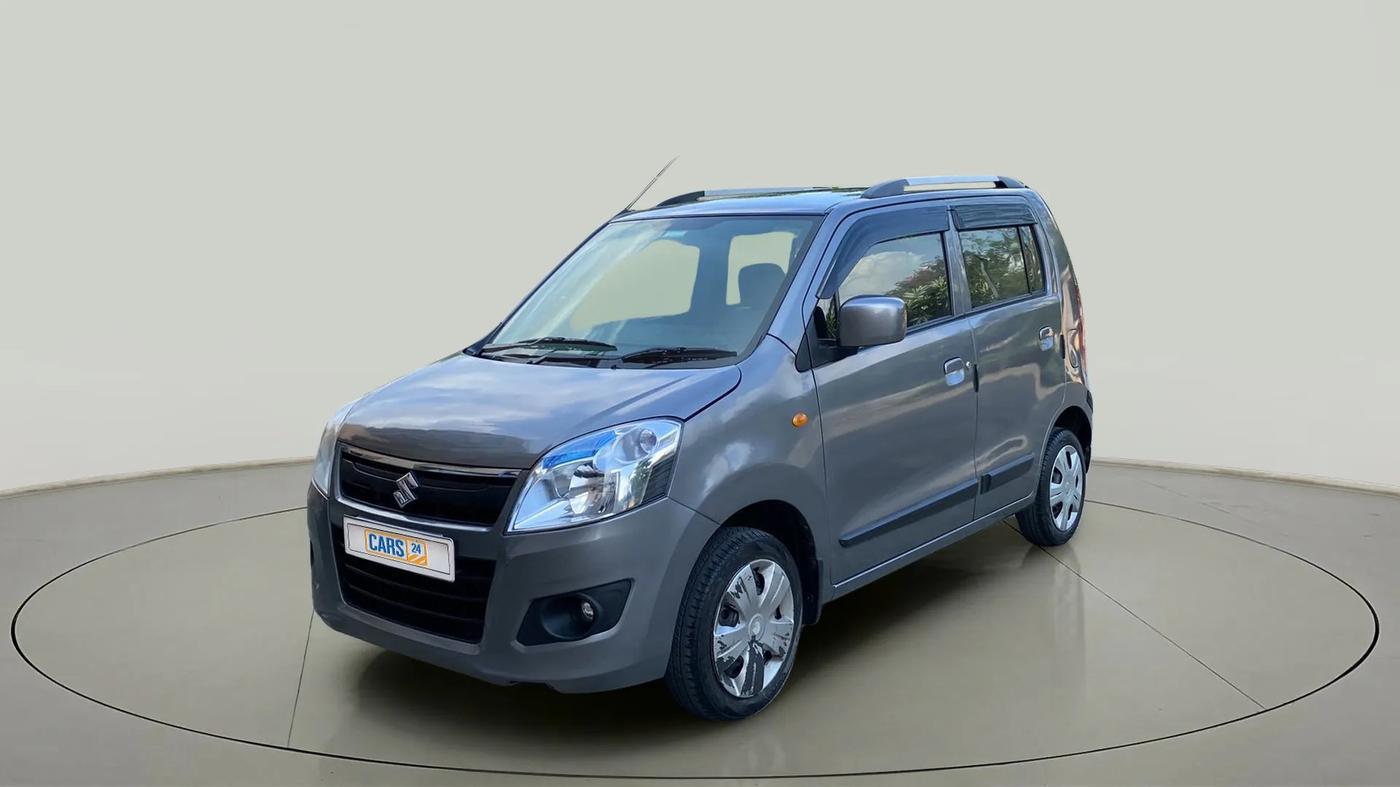 2015 Maruti Wagon R 1.0 VXI, Petrol, Manual, 69,285 km, Left Front Diagonal