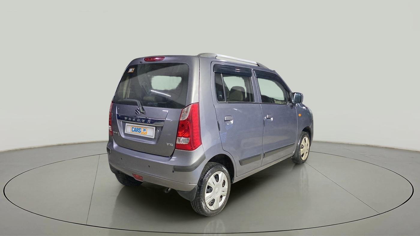 2015 Maruti Wagon R 1.0 VXI, Petrol, Manual, 69,285 km, Right Back Diagonal