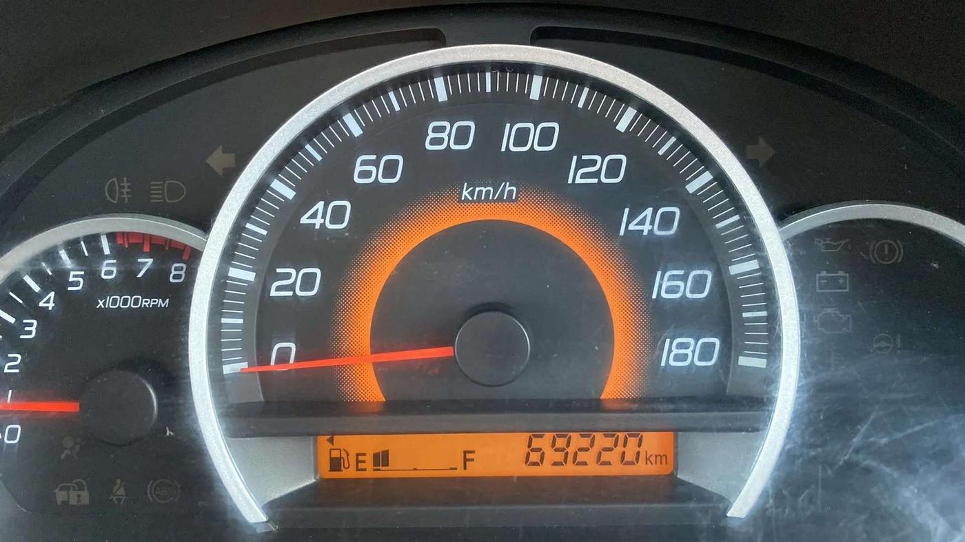 2015 Maruti Wagon R 1.0 VXI, Petrol, Manual, 69,285 km, Odometer Image