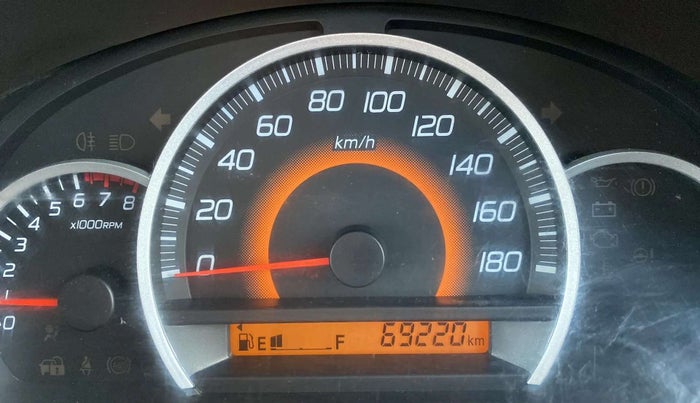 2015 Maruti Wagon R 1.0 VXI, Petrol, Manual, 69,285 km, Odometer Image