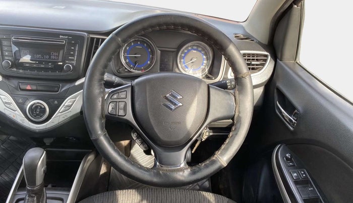 2018 Maruti Baleno DELTA CVT PETROL 1.2, Petrol, Automatic, 35,412 km, Steering Wheel Close Up