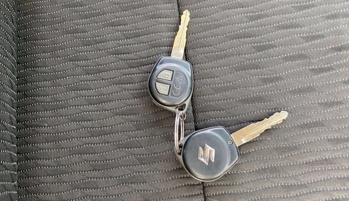2018 Maruti Baleno DELTA CVT PETROL 1.2, Petrol, Automatic, 35,412 km, Key Close Up
