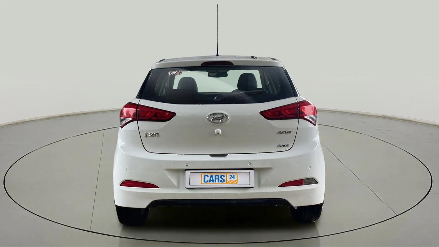 2016 Hyundai Elite i20 ASTA 1.4 CRDI, Diesel, Manual, 1,18,689 km, Back/Rear