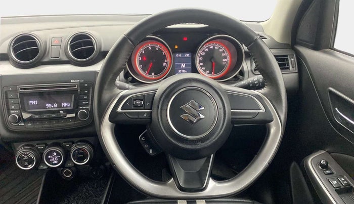 2019 Maruti Swift ZXI AMT, Petrol, Automatic, 30,384 km, Steering Wheel Close Up