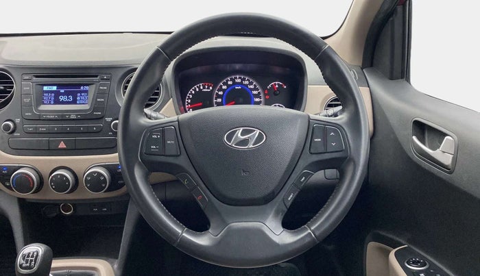 2015 Hyundai Grand i10 ASTA 1.2 KAPPA VTVT, Petrol, Manual, 25,186 km, Steering Wheel Close Up