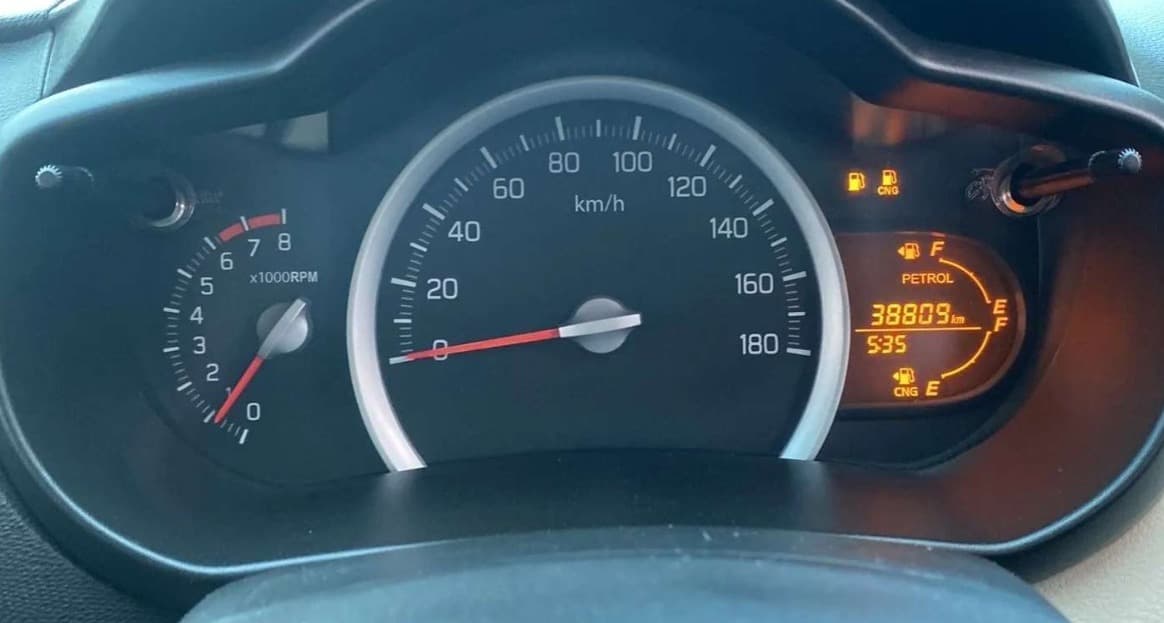 2019 Maruti Celerio VXI (O) CNG, CNG, Manual, 38,787 km, Odometer Image
