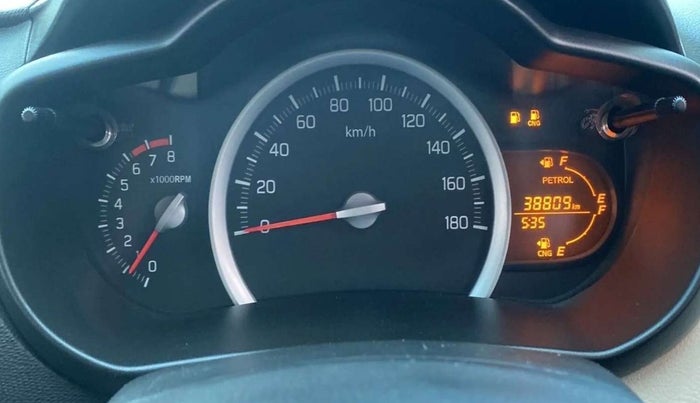 2019 Maruti Celerio VXI (O) CNG, CNG, Manual, 38,787 km, Odometer Image