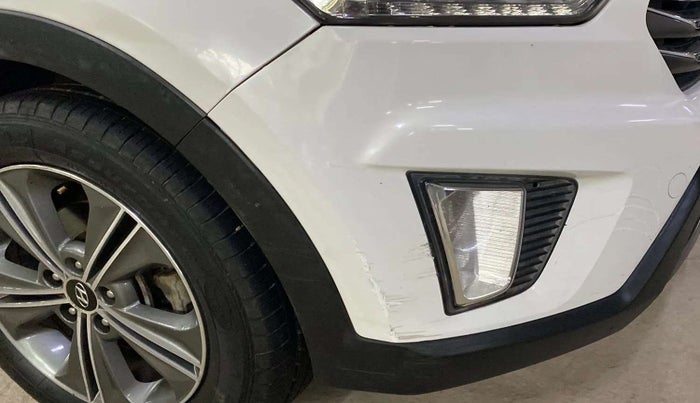 2017 Hyundai Creta SX PLUS AT 1.6 DIESEL, Diesel, Automatic, 91,197 km, Front bumper - Minor scratches