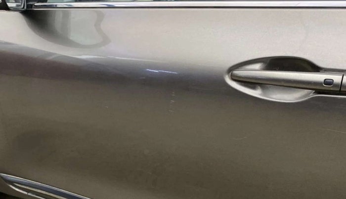 2017 Maruti Dzire ZXI, Petrol, Manual, 36,274 km, Front passenger door - Slightly dented