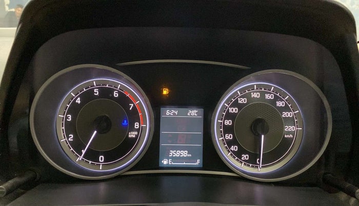 2017 Maruti Dzire ZXI, Petrol, Manual, 36,274 km, Odometer Image