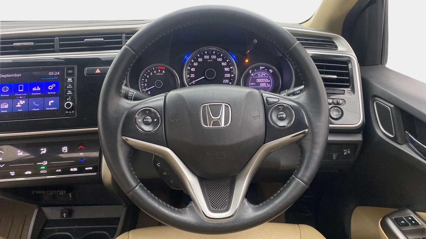 2018 Honda City 1.5L I-VTEC VX, Petrol, Manual, 80,045 km, Steering Wheel Close Up