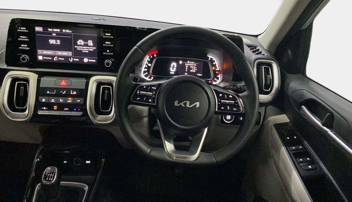 2024 KIA SONET HTX 1.0 TURBO PETROL IMT, Petrol, Manual, 4,196 km, Steering Wheel Close Up