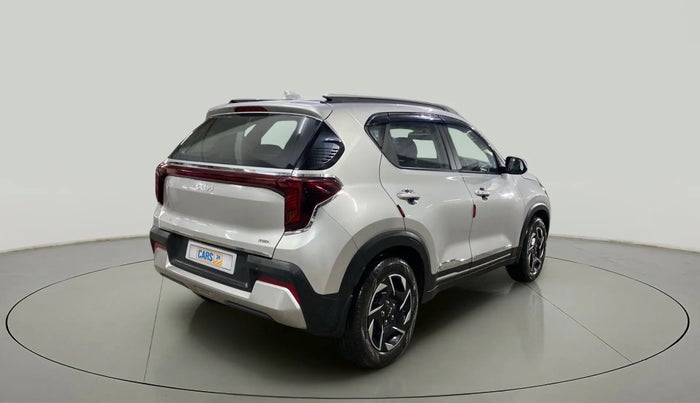 2024 KIA SONET HTX 1.0 TURBO PETROL IMT, Petrol, Manual, 4,196 km, Right Back Diagonal