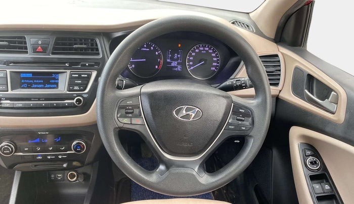 2015 Hyundai Elite i20 SPORTZ 1.2, Petrol, Manual, 1,14,649 km, Steering Wheel Close Up