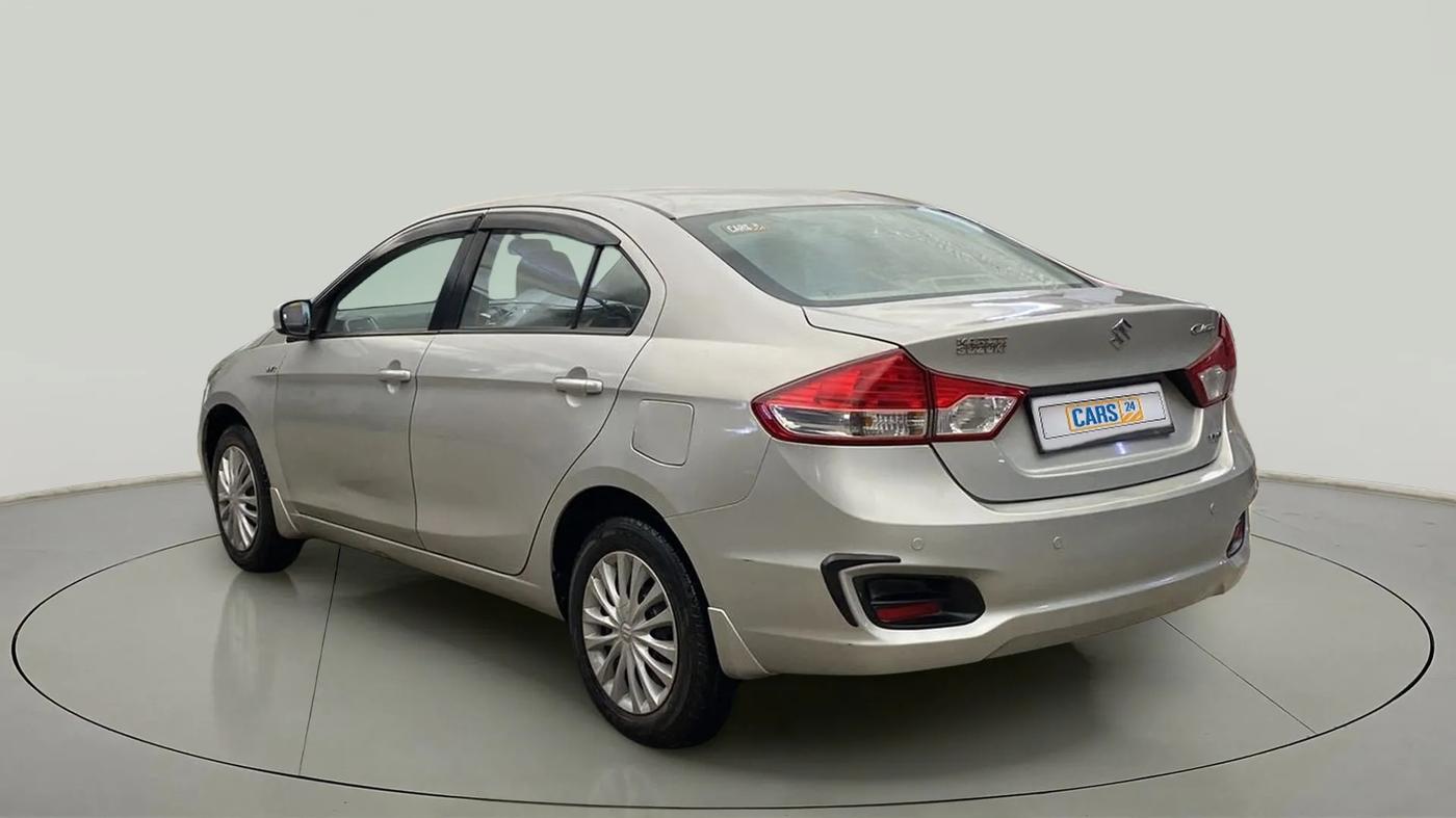 2016 Maruti Ciaz VXI+, Petrol, Manual, 24,583 km, Left Back Diagonal