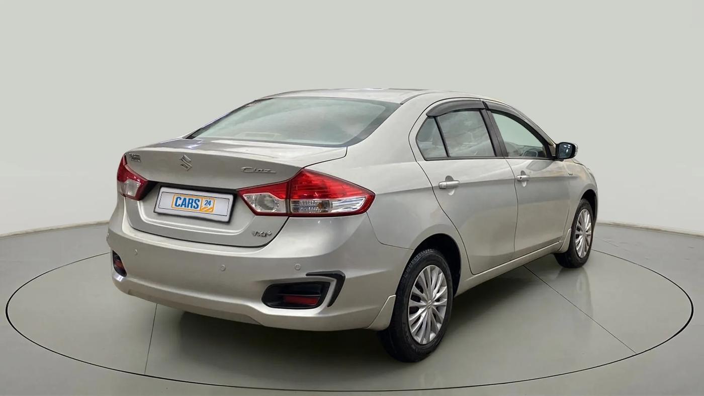 2016 Maruti Ciaz VXI+, Petrol, Manual, 24,583 km, Right Back Diagonal