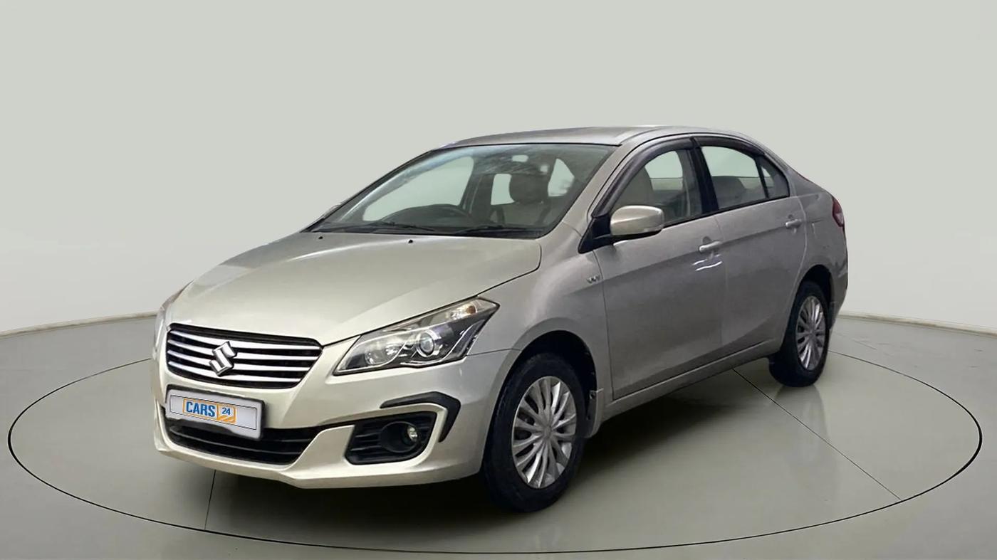 2016 Maruti Ciaz VXI+, Petrol, Manual, 24,583 km, Left Front Diagonal