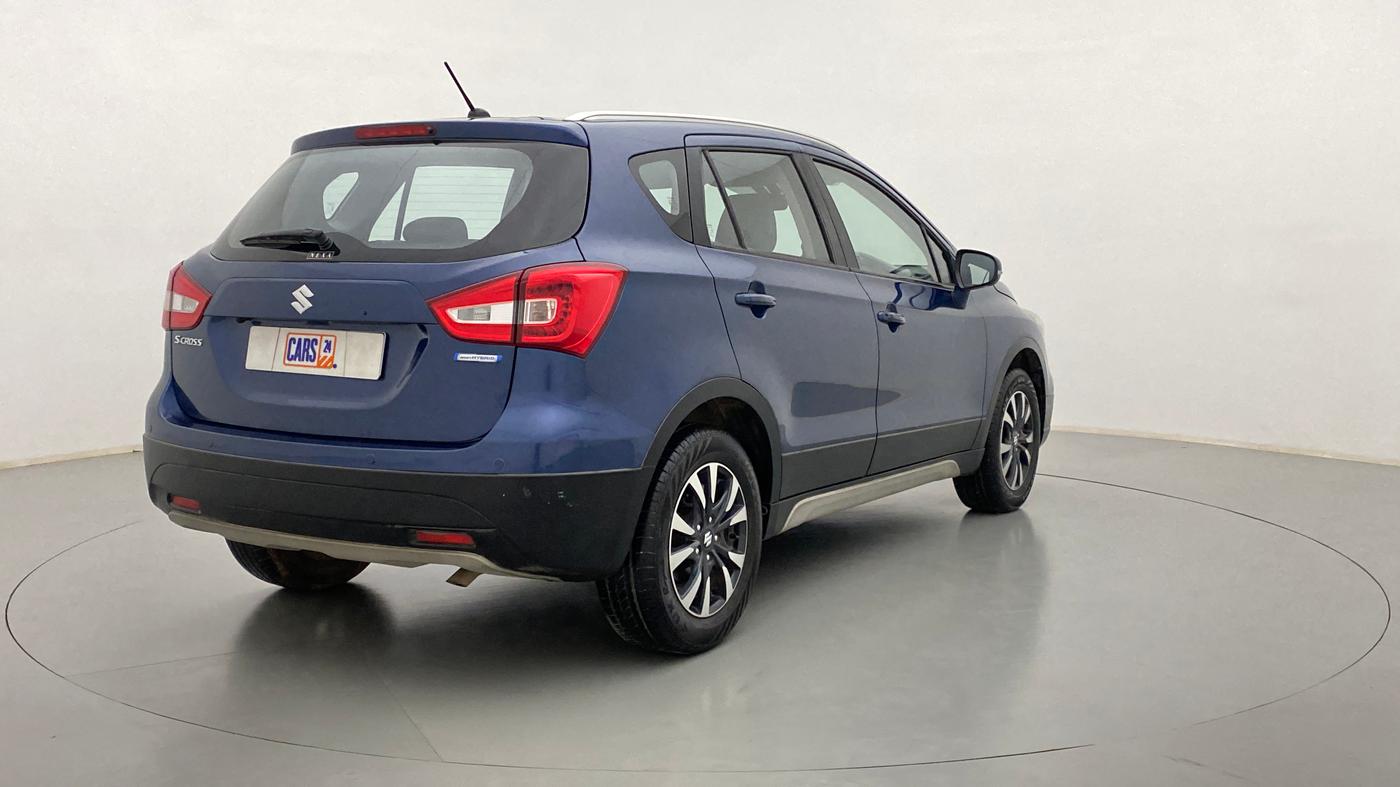 2020 Maruti S Cross ALPHA 1.5 SMART HYBRID, Petrol, Manual, 13,516 km, Right Back Diagonal