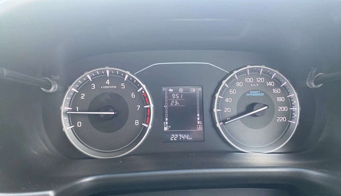 2022 Maruti BREZZA VXI SMART HYBRID, Petrol, Manual, 23,201 km, Odometer Image