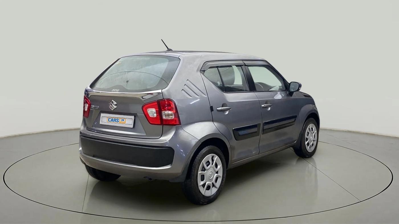 2017 Maruti IGNIS DELTA 1.2 AMT, Petrol, Automatic, 80,877 km, Right Back Diagonal