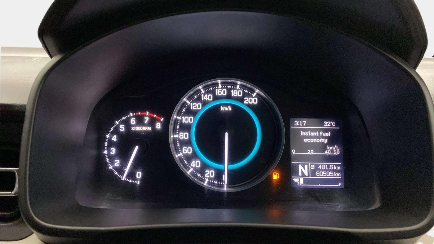 2017 Maruti IGNIS DELTA 1.2 AMT, Petrol, Automatic, 80,877 km, Odometer Image