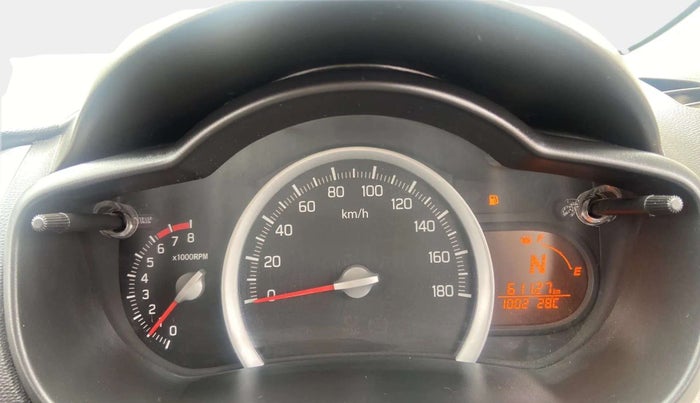 2015 Maruti Celerio VXI AMT, Petrol, Automatic, 60,817 km, Odometer Image