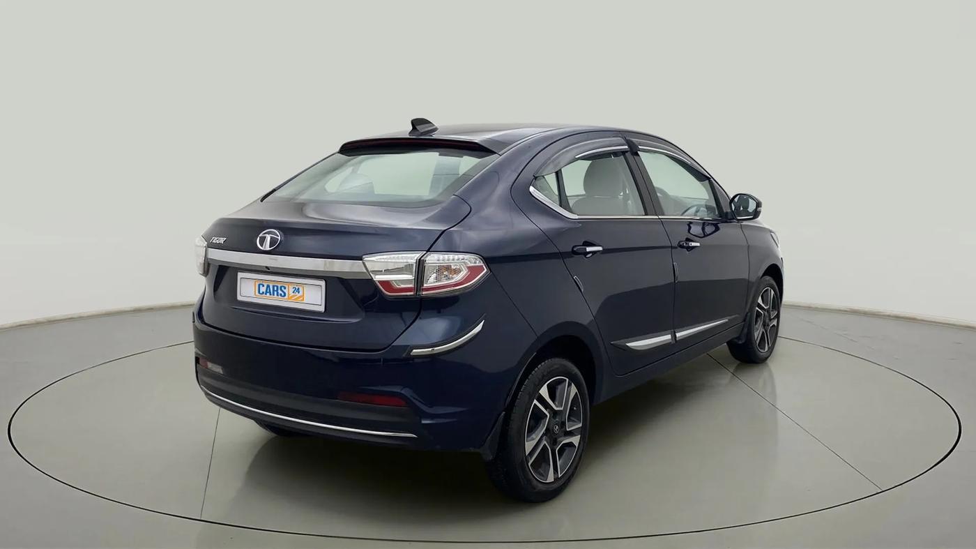 2021 Tata TIGOR XZA PLUS PETROL, Petrol, Automatic, 24,372 km, Right Back Diagonal