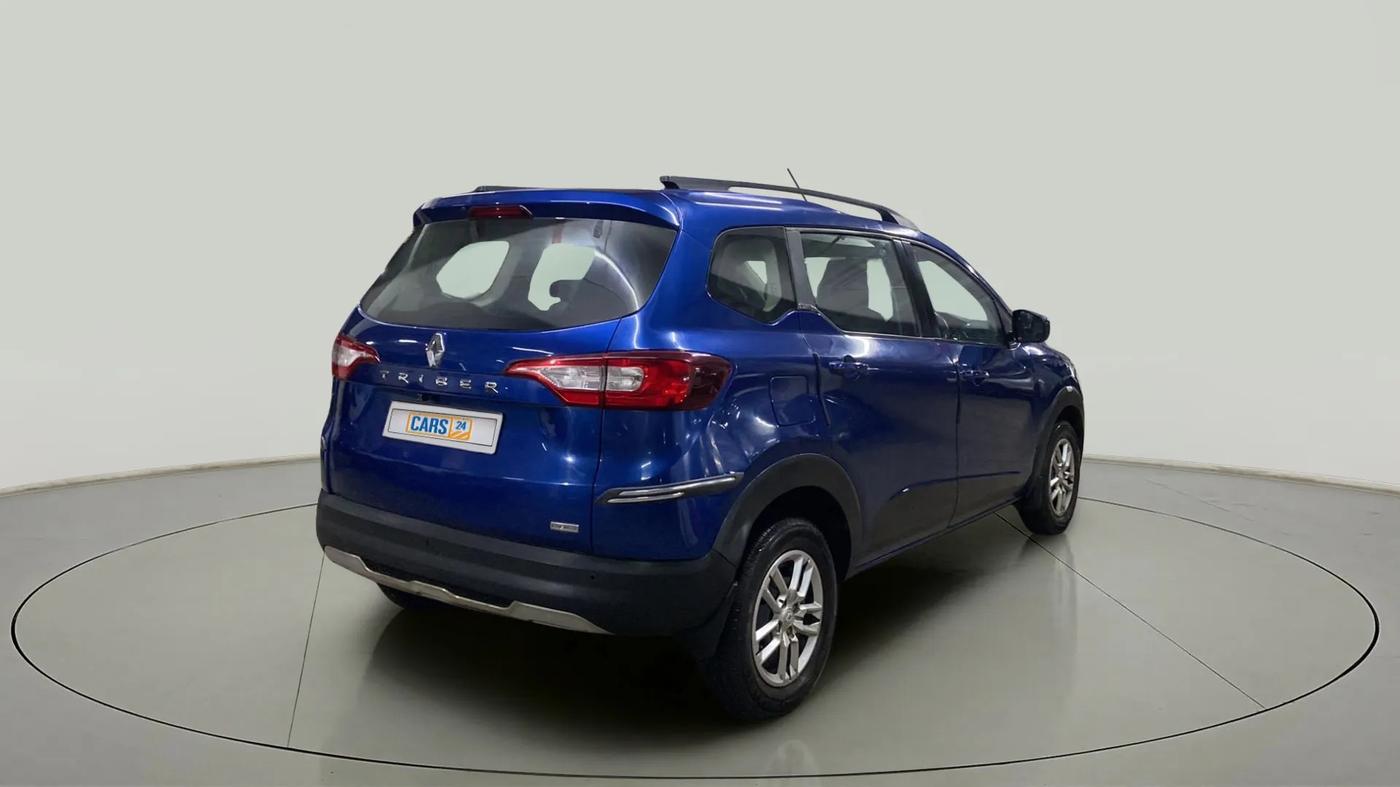 2019 Renault TRIBER RXT, Petrol, Manual, 45,687 km, Right Back Diagonal