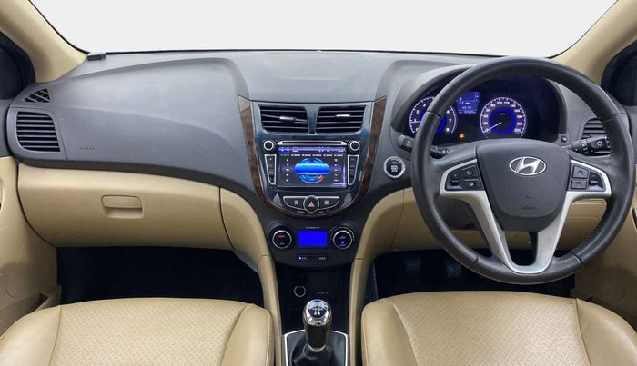 2014 Hyundai Verna FLUIDIC 1.6 VTVT SX OPT, Petrol, Manual, 37,805 km, Dashboard