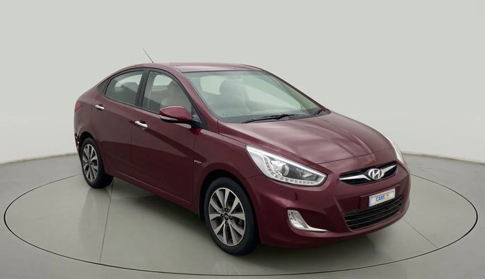 2014 Hyundai Verna FLUIDIC 1.6 VTVT SX OPT, Petrol, Manual, 37,805 km, Right Front Diagonal