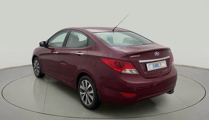 2014 Hyundai Verna FLUIDIC 1.6 VTVT SX OPT, Petrol, Manual, 37,805 km, Left Back Diagonal