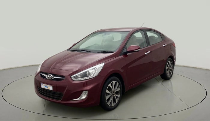 2014 Hyundai Verna FLUIDIC 1.6 VTVT SX OPT, Petrol, Manual, 37,805 km, Left Front Diagonal